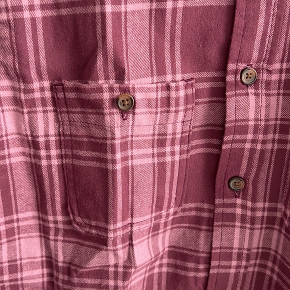 Mens Surf & Swim Co. Flannel Plaid Button Down Overshirt Size S NWT - Picture 6 of 10